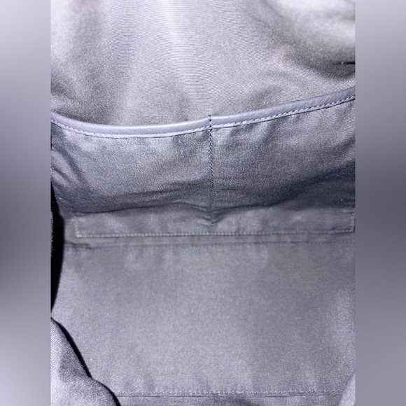 Coach Lenox Pebbled Leather Satchel Crossbody – Navy (F59325) - Picture 12 of 14